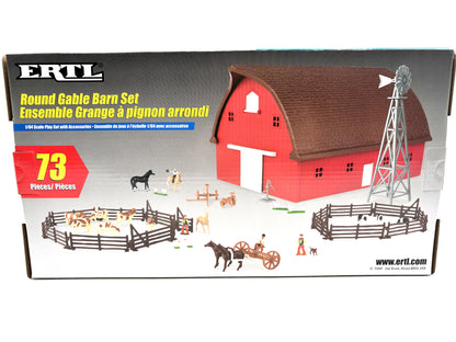1/64 Round Gable Barn Set