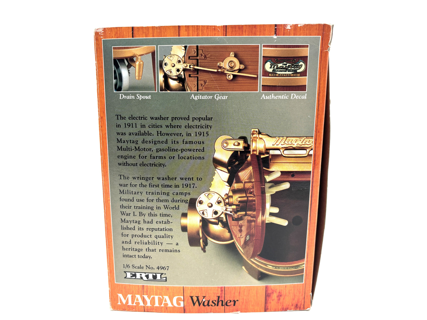 1/16 Maytag Multi-Motor Washer