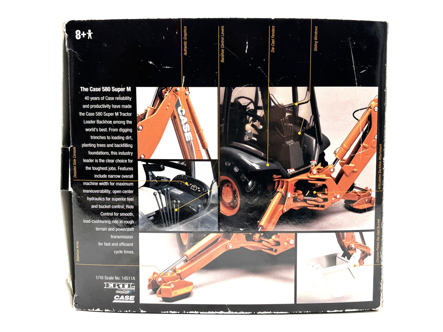 1/16 Case 580 Super M 40th Anniversary