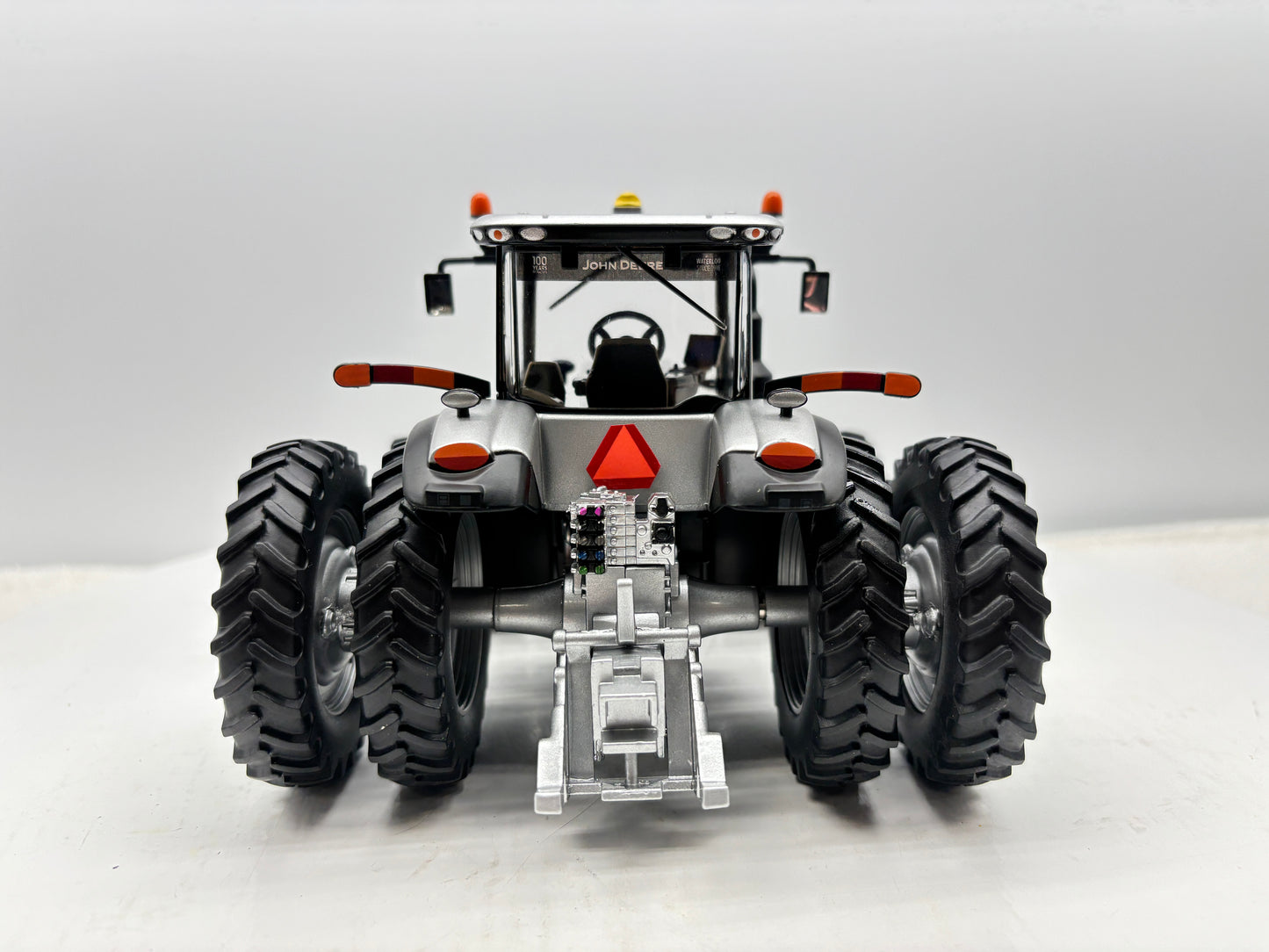 1/32 John Deere 8400R 100 Year Silver