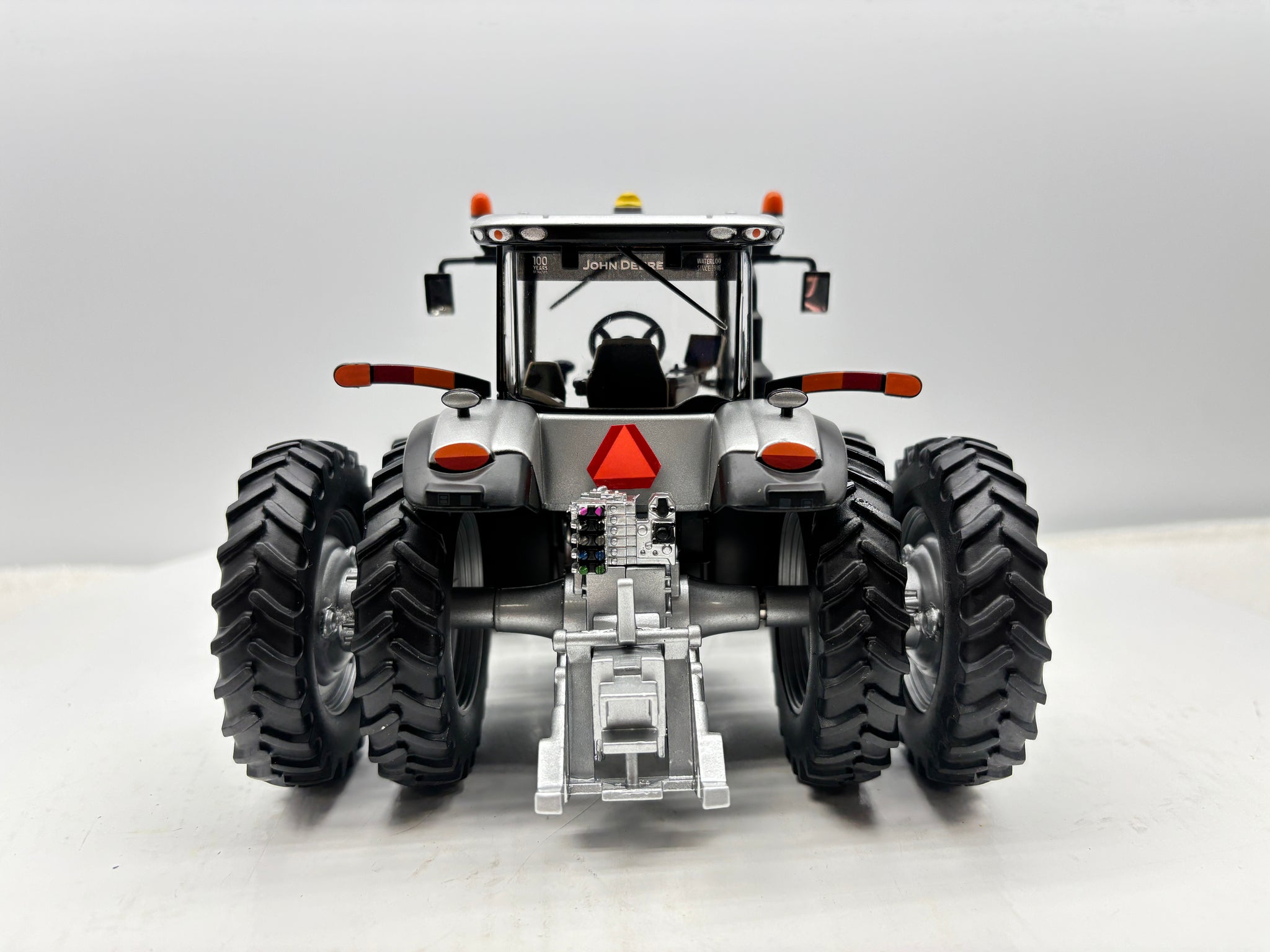 1/32 John Deere 8400R 100 Year Silver