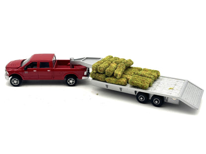 1/64 Small Square Aged Hay Bales