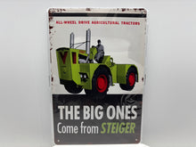 Steiger 4wd Barney Sign