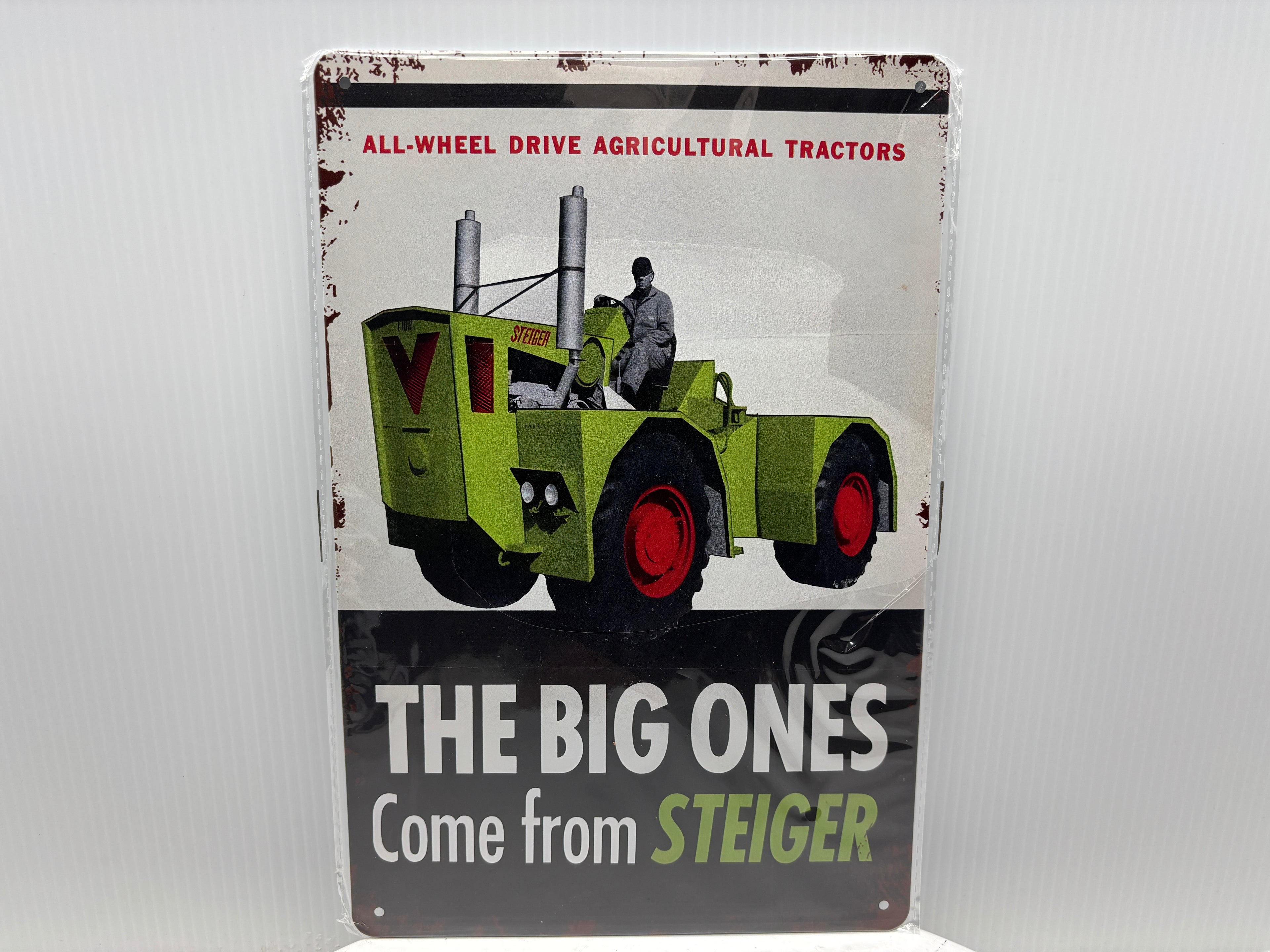 Steiger 4wd Barney Sign