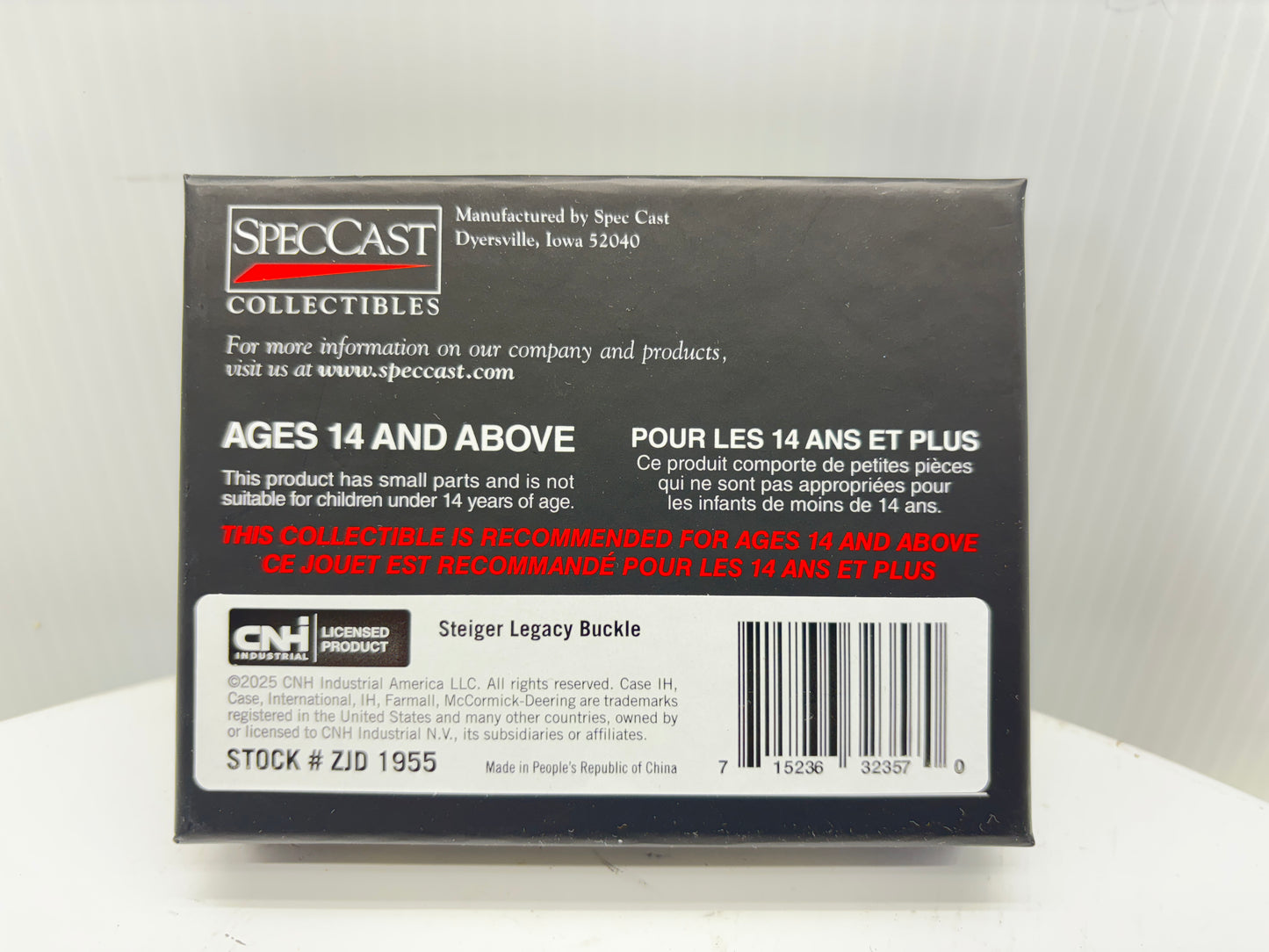 Steiger Legacy Belt Buckle