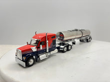 1/64 Kenworth W990 76'' Midroof (Orange-Blue)