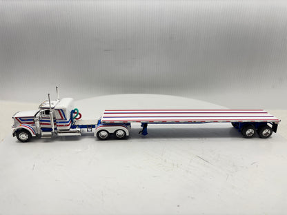 1/64 Peterbilt 359 36'' Flat Top Bicentennial