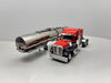 1/64 Kenworth W990 76'' Midroof (Orange-Blue)