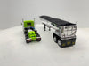 1/64 Kenworth W990 Day Cab (Green-Black)