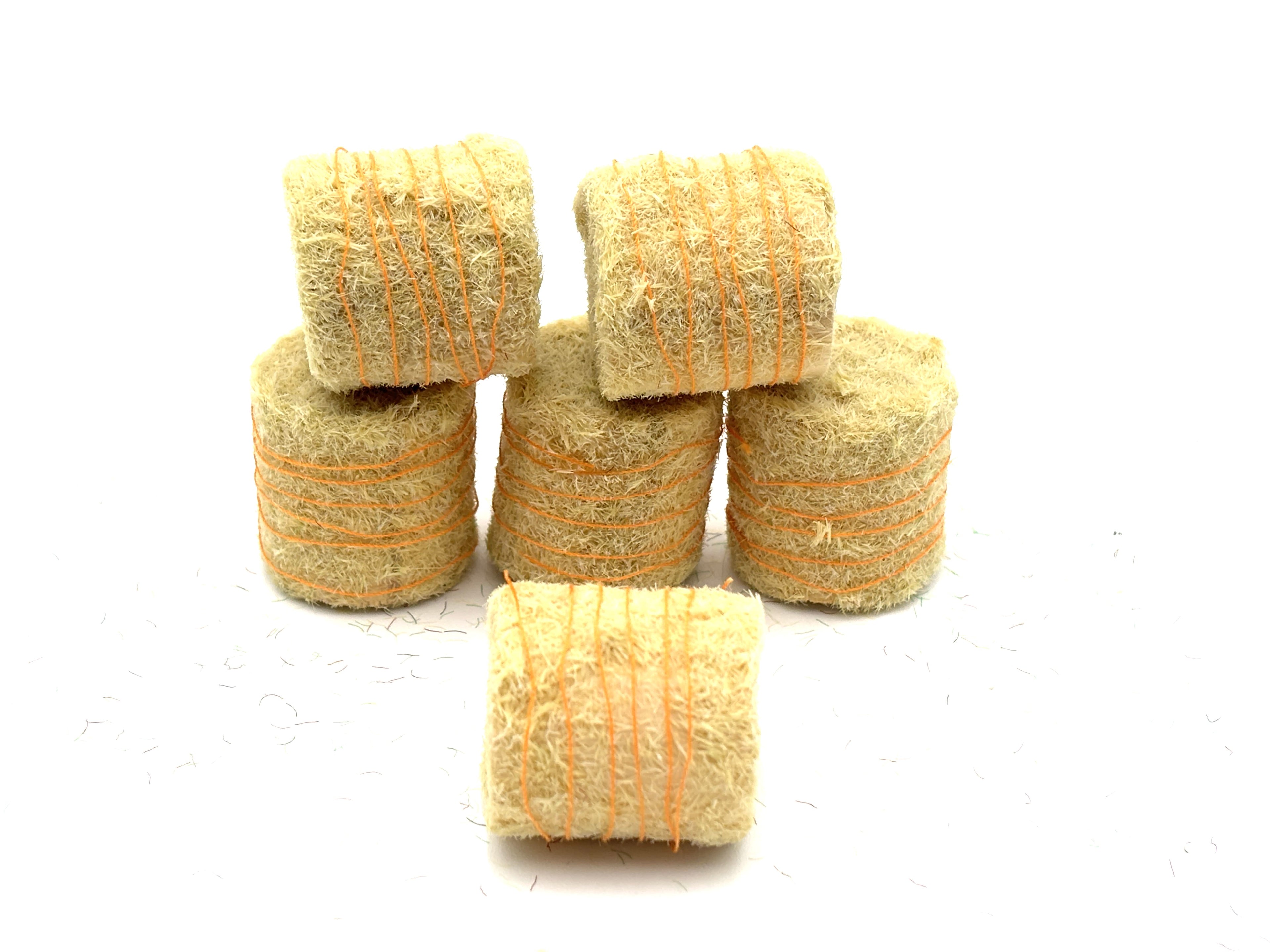 1/64 Straw  Bales Twine Wrapped 5' x 6'