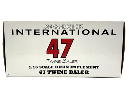 1/16 International #47 Twine Baler
