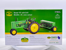 1/16 John Deere Model "B" with Grain Drill